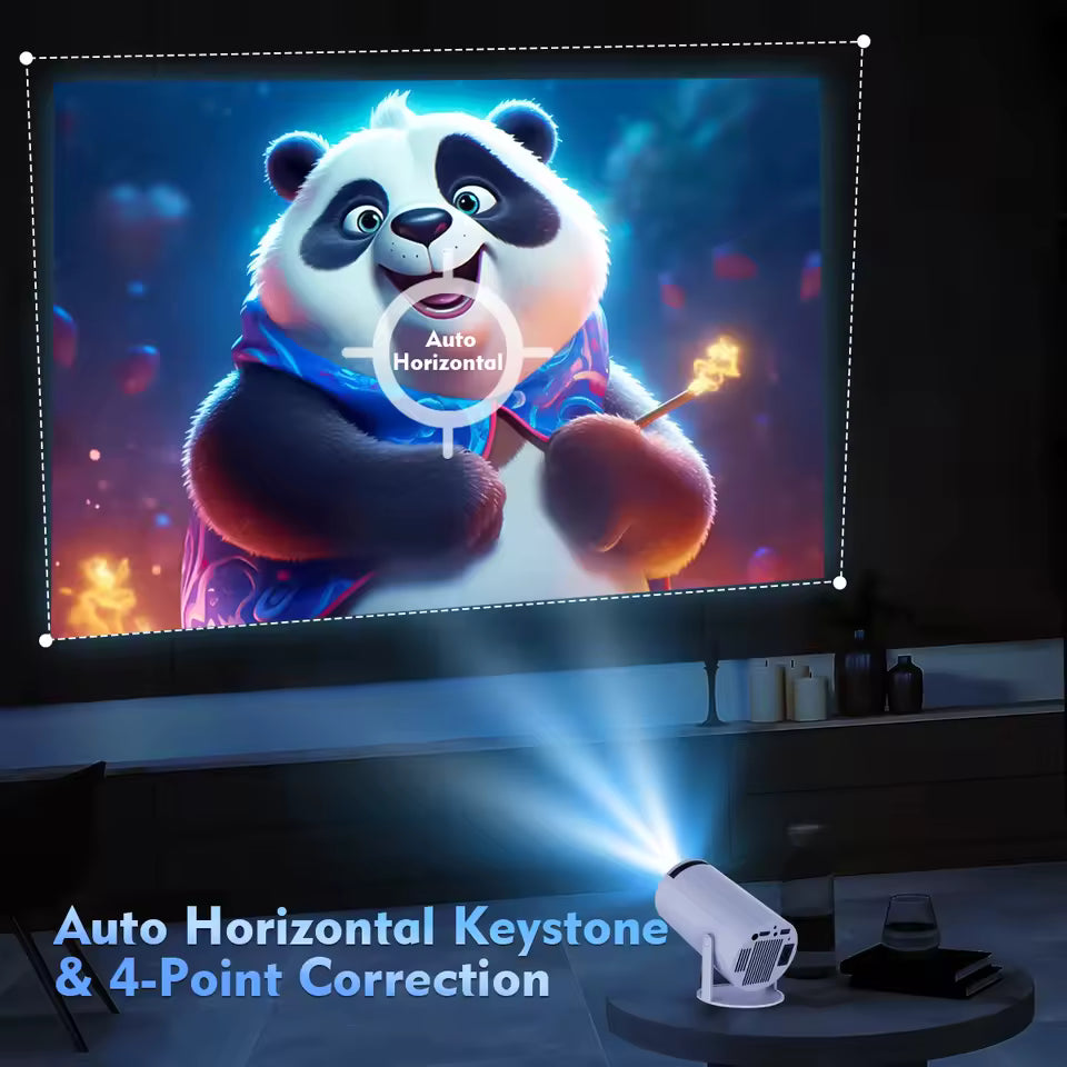 Atmose Ambiance Projector — Cozy Fireplace, Dreamy Scenery & Starry Sky Vibes